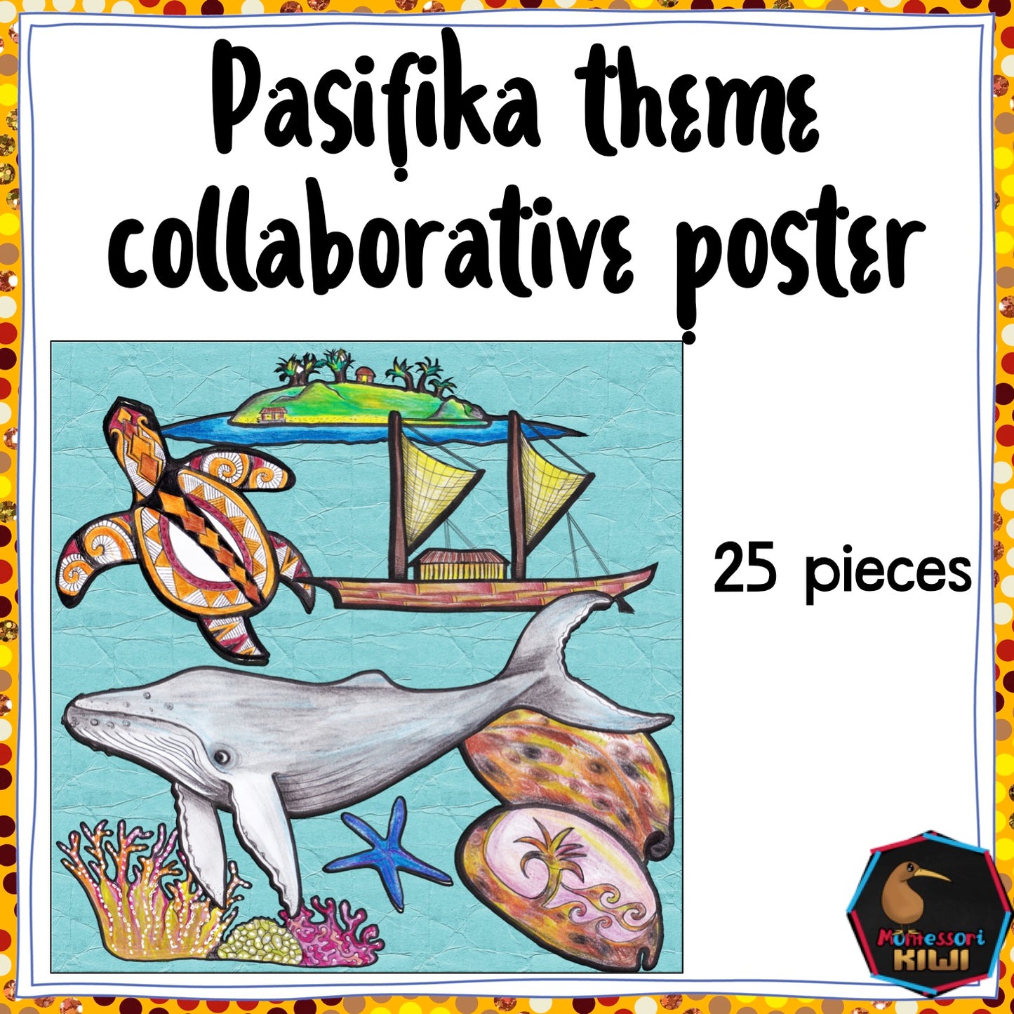 Pasifika collaborative poster - montessorikiwi