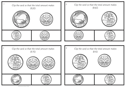 New Zealand Money - What coin do I need to make the total amount? - montessorikiwi