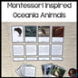 Oceania animals - montessorikiwi
