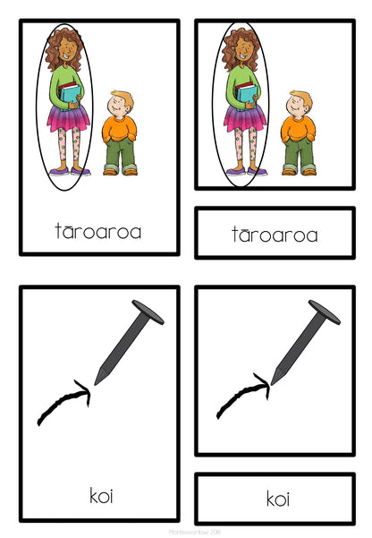 Maori Adjectives Ngā tūāhua - montessorikiwi