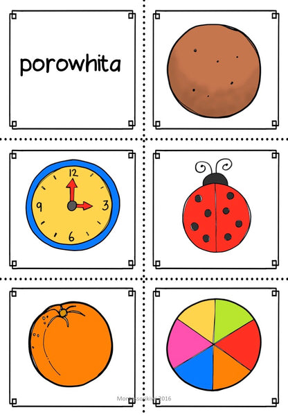 Maori Shape Sorting - montessorikiwi