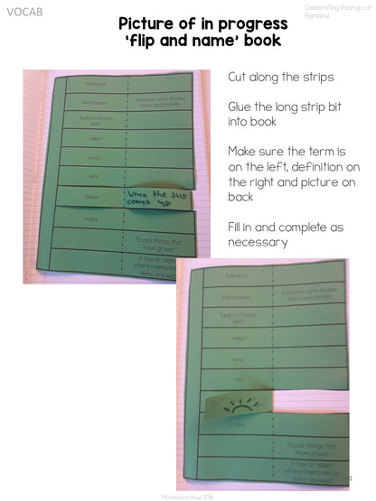 Matariki School Journal linked activities - montessorikiwi