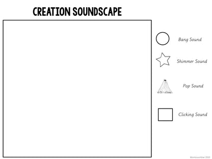 Creation Soundscapes Music Activity (cosmic) - montessorikiwi