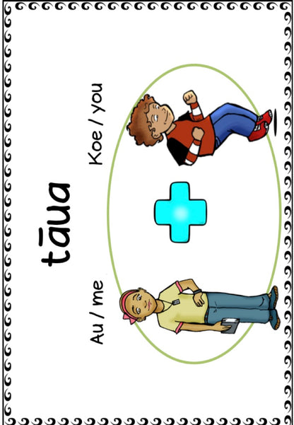 Maori personal pronouns (dual) - montessorikiwi