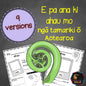 All About me TE REO MAORI - montessorikiwi