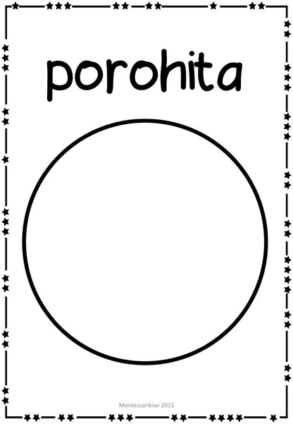 Māori Shapes Activities - montessorikiwi
