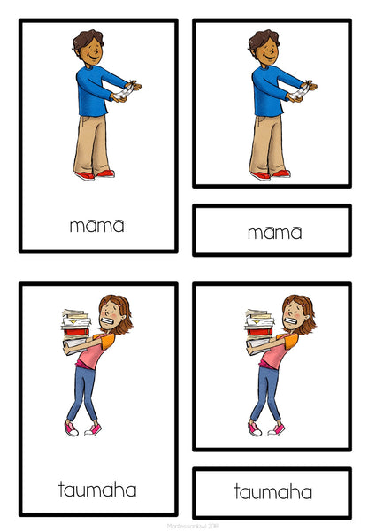 Maori Adjectives Ngā tūāhua - montessorikiwi