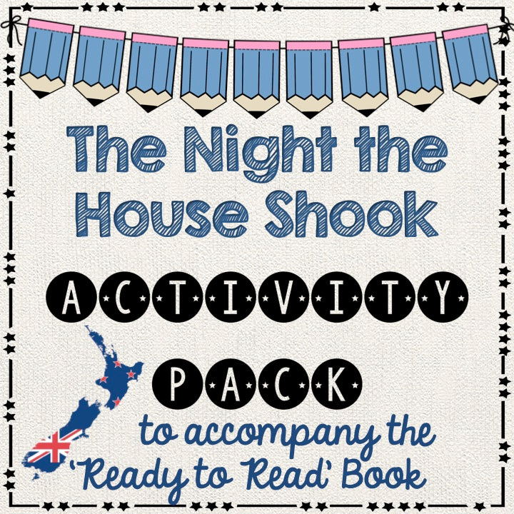 The Night the House Shook- Ready to Read New Zealand - montessorikiwi