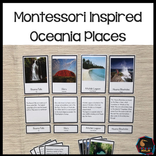 Oceania Places - montessorikiwi