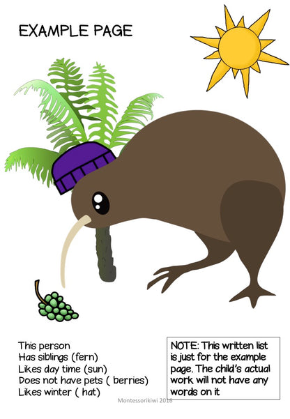 NZ Back to School Activity - montessorikiwi