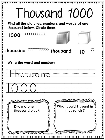 Introduction to Base 10 / Introduction to Golden Beads - montessorikiwi