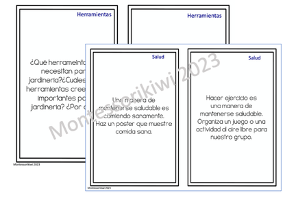 Paquete Montessori en Español (bundle) - montessorikiwi