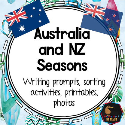 Australia and New Zealand Seasons - montessorikiwi