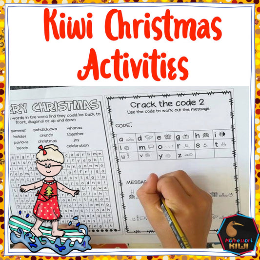 Kiwi Christmas Activities - montessorikiwi