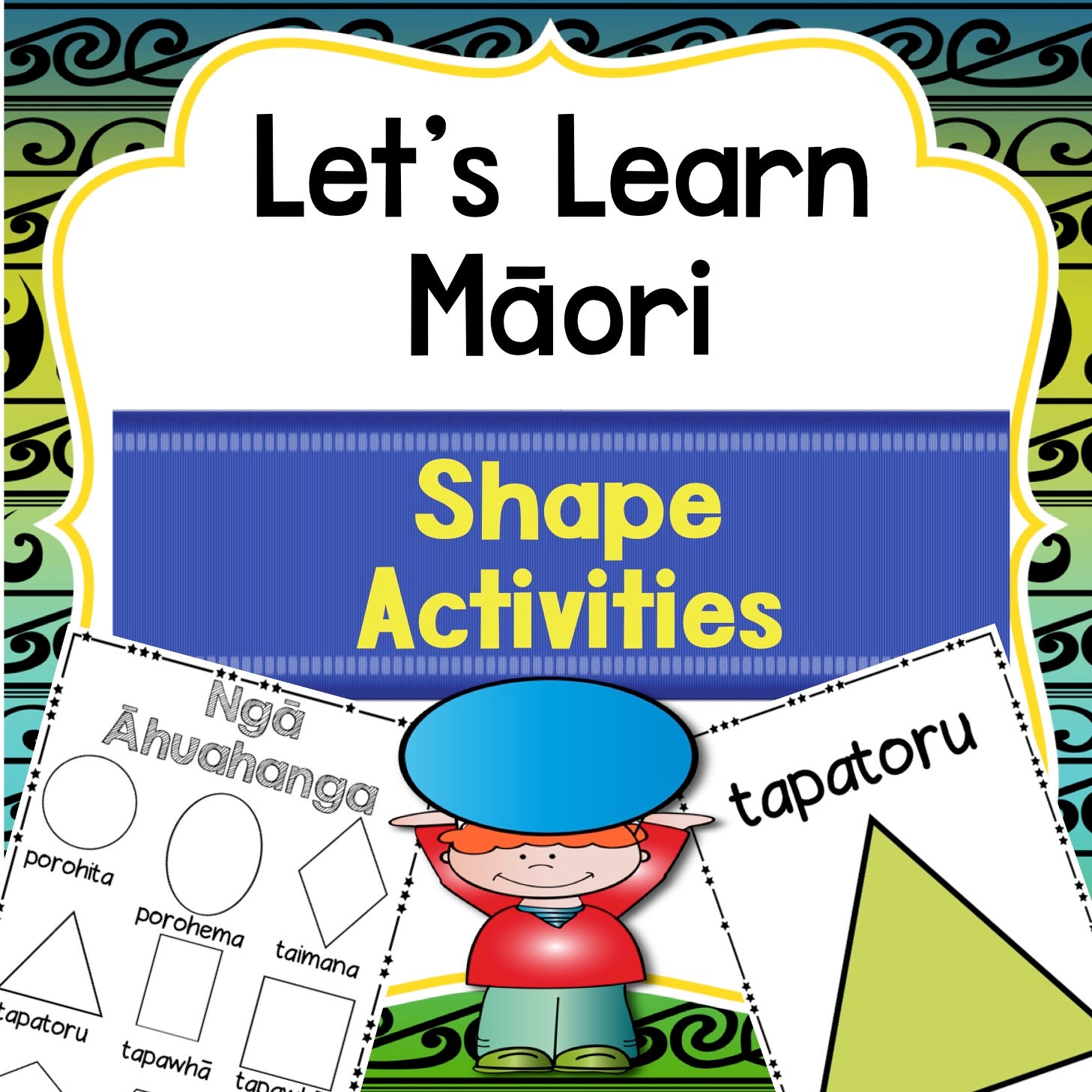 Māori Shapes Activities - montessorikiwi