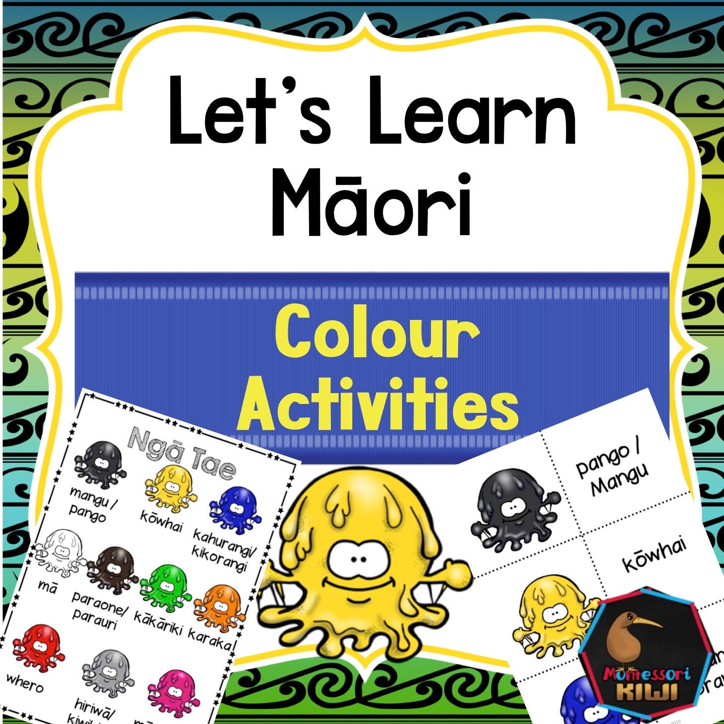 Māori Colours Ngā Tae - montessorikiwi