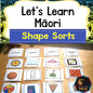 Maori Shape Sorting - montessorikiwi
