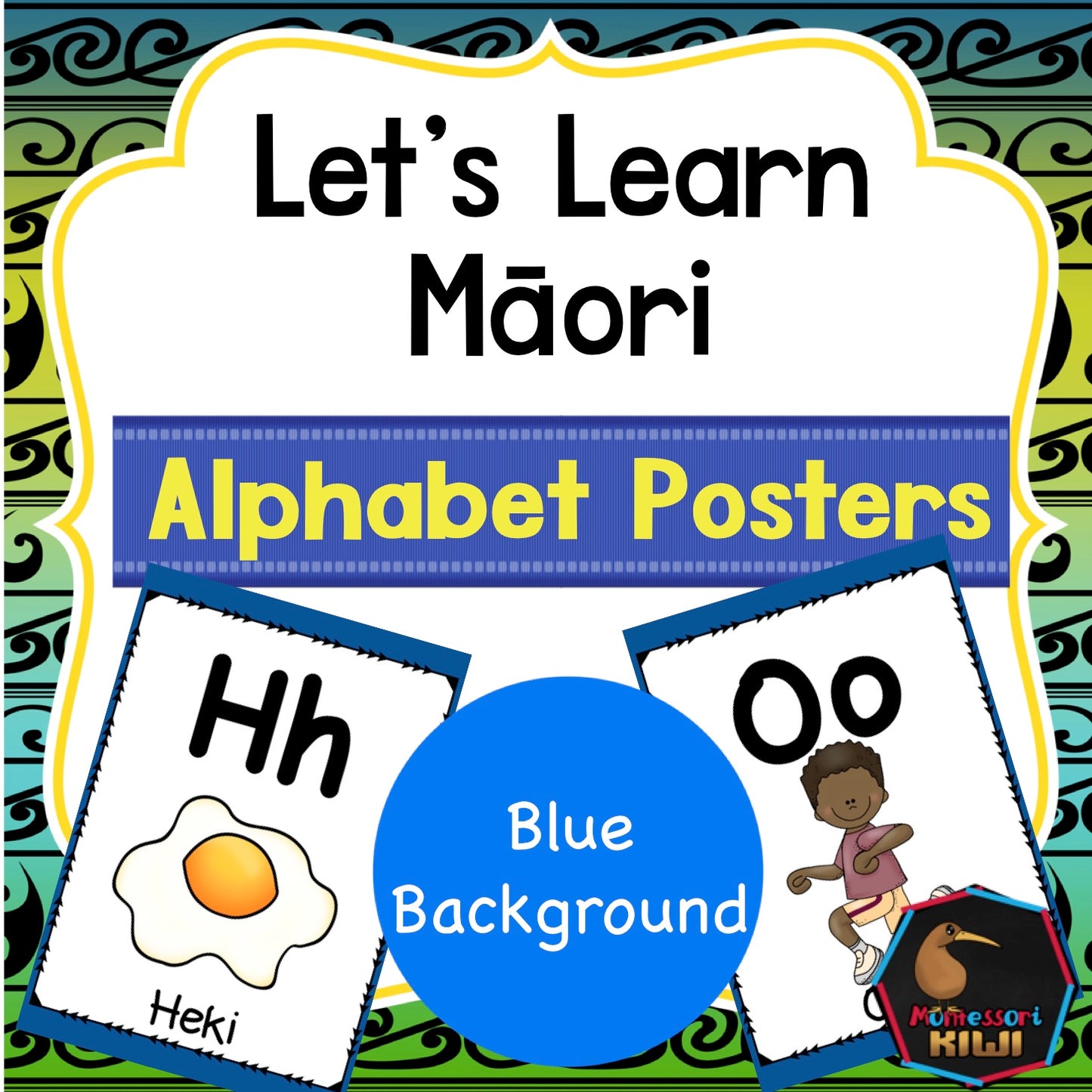 Maori Alphabet Posters - montessorikiwi