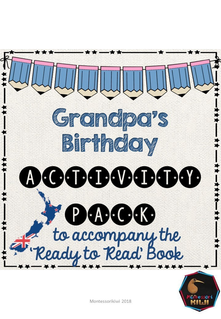 Grandpa's Birthday - Ready to Read New Zealand - montessorikiwi