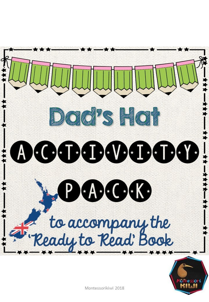 Dad's Hat- Ready to Read New Zealand - montessorikiwi