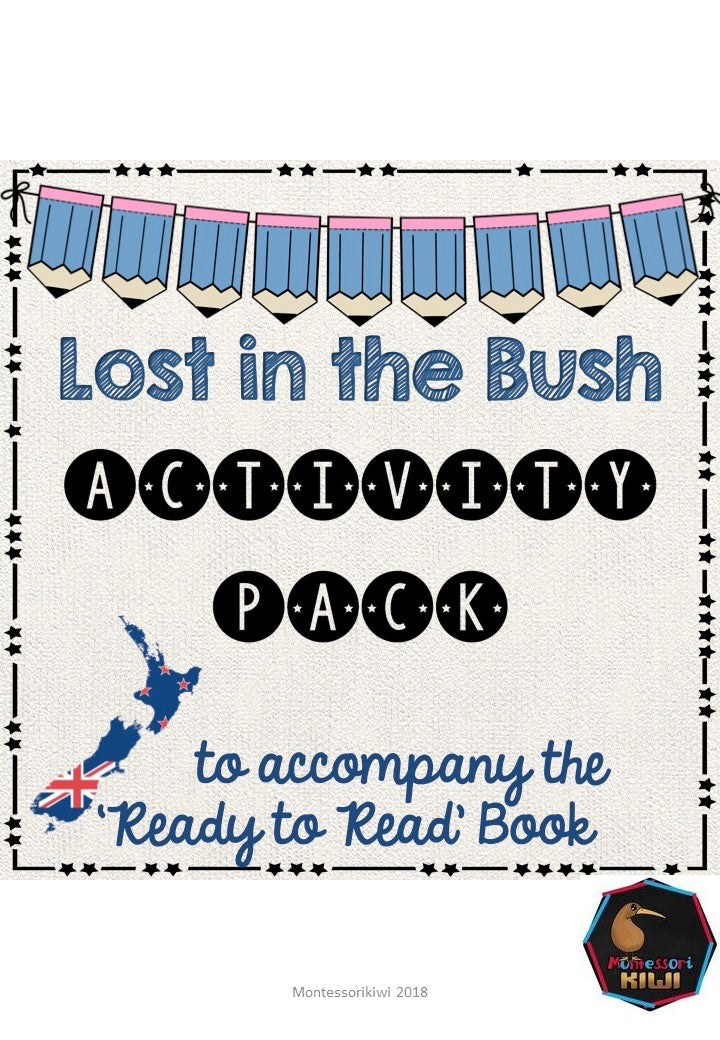 Lost in the Bush- Ready to Read New Zealand - montessorikiwi