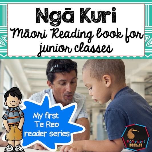 Nga Kuri - Te Reo Maori emergent reader - montessorikiwi
