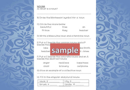 Montessori Language Test for Assessment - montessorikiwi