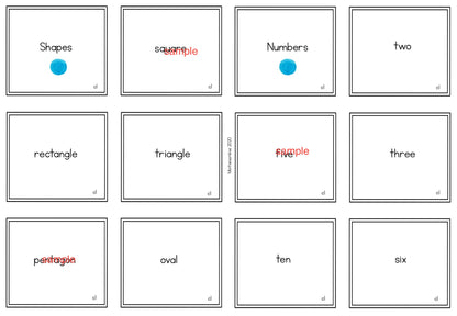 Word Study: Classification  (literacy) - montessorikiwi