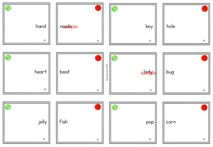 Word Study: Compound Words  (literacy) - montessorikiwi