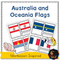 Flags of Oceania - montessorikiwi