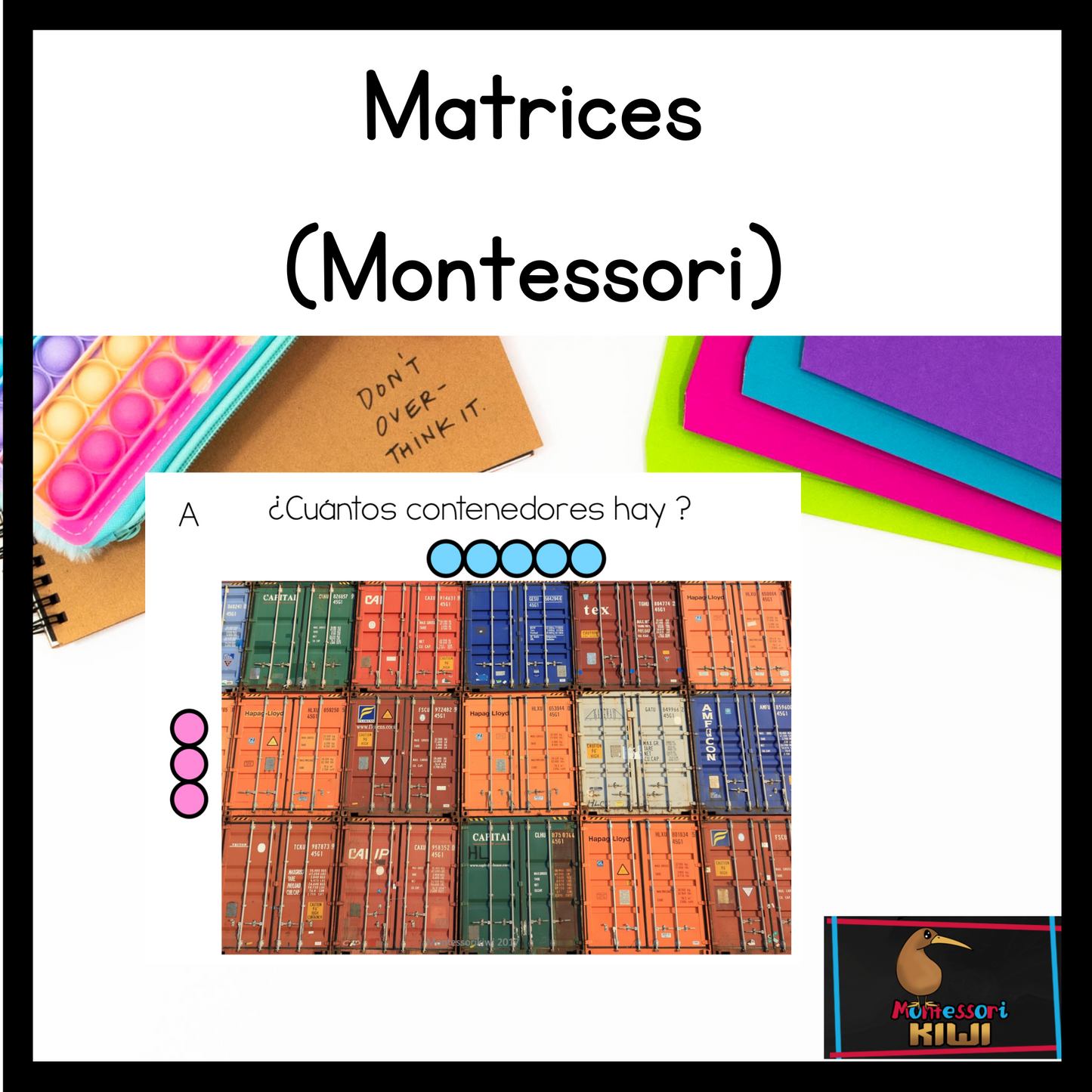 Matrices (Montessori Arrays) - montessorikiwi