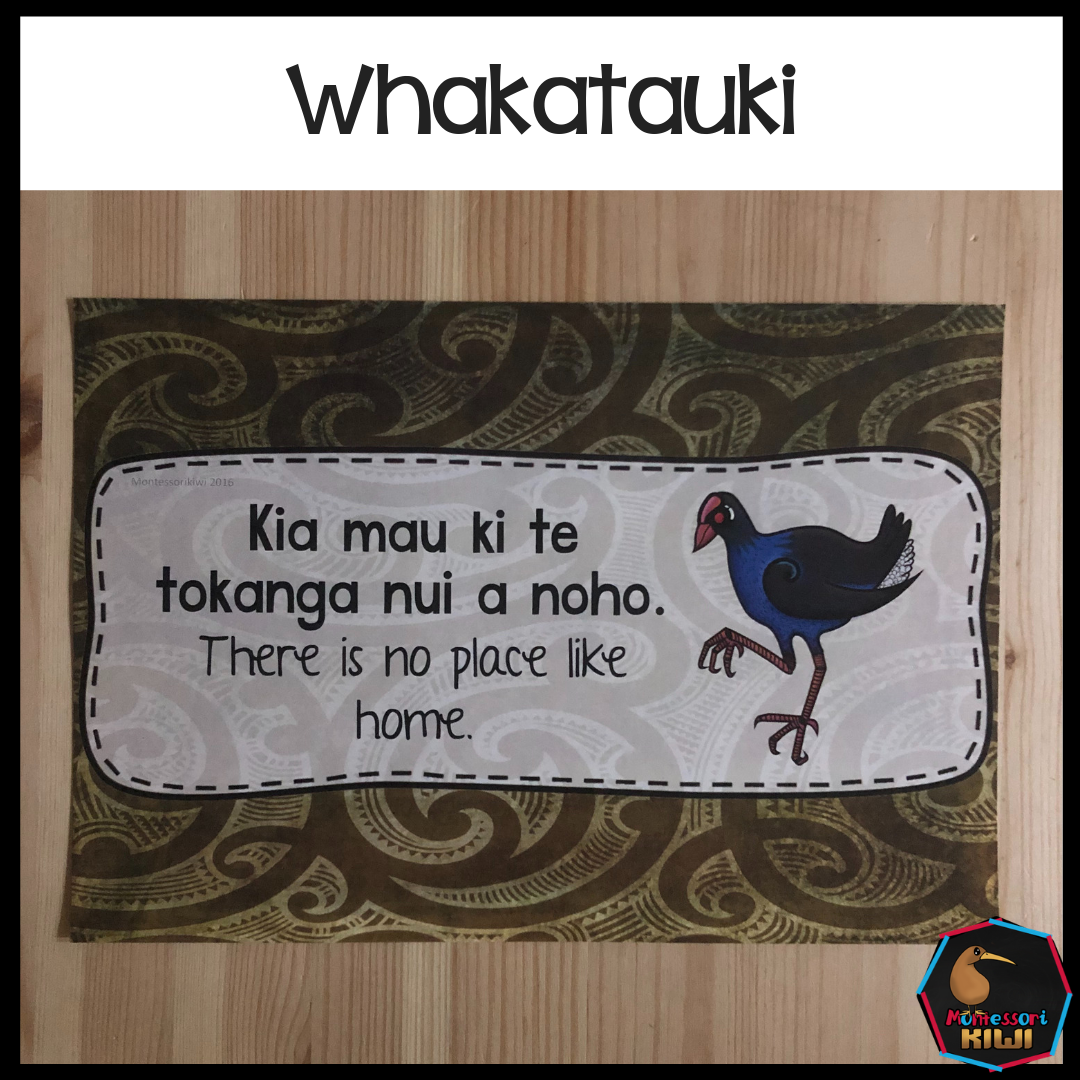 Maori Whakatauki , Maori Proverbs - montessorikiwi