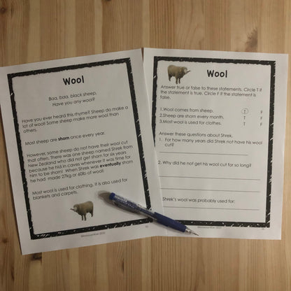 Animals and their products (food products and uses) - montessorikiwi