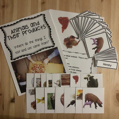 Plants and animals uses and resources bundle - montessorikiwi