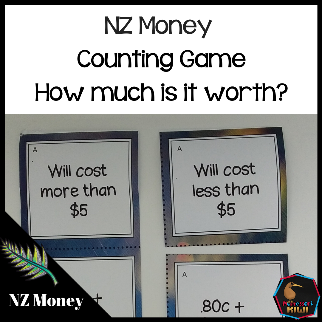 New Zealand Money Level 2: Estimating amounts - montessorikiwi