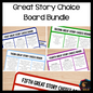 Great Story Choice Board Bundle - montessorikiwi