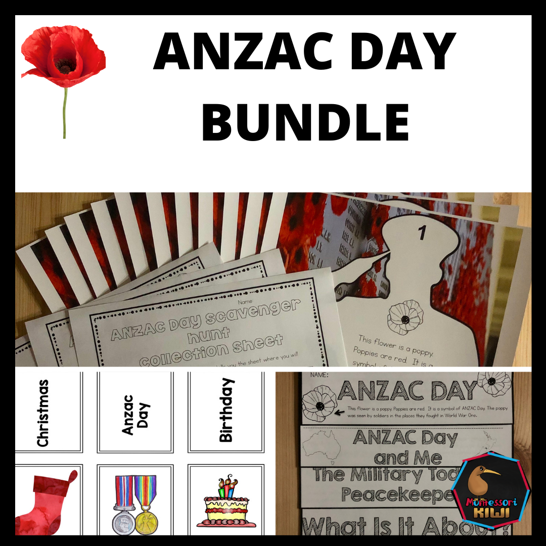 ANZAC Day Bundle - montessorikiwi