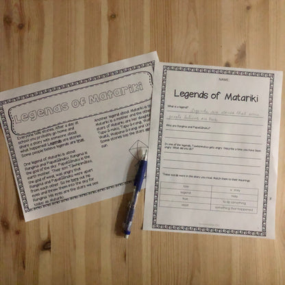 Matariki Bundle - montessorikiwi
