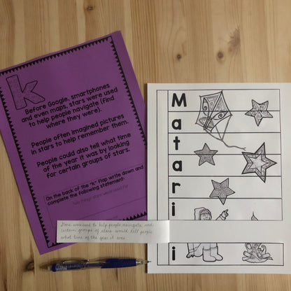 Matariki Scavenger Hunt - Junior and Senior Primary - montessorikiwi