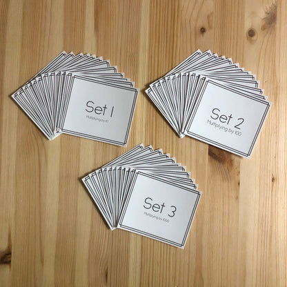 Multiplying decimals by 10, 100 and 1000 - montessorikiwi