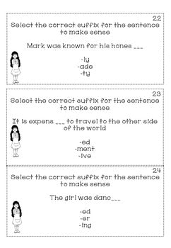 Suffixes Word Sort  (literacy) - montessorikiwi