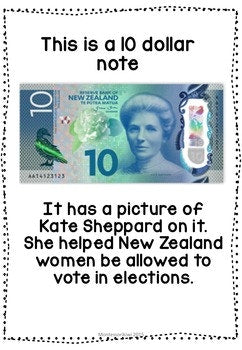 New Zealand Money level 1: money posters - montessorikiwi