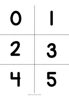 Maori number match 0-20 (biscuits) - montessorikiwi