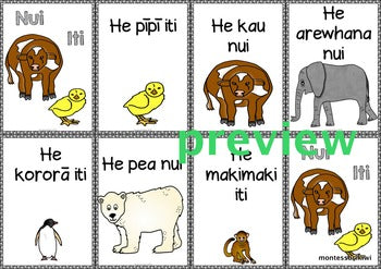 Te Reo Maori emergent reader bundle - montessorikiwi