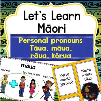 Maori personal pronouns (dual) - montessorikiwi