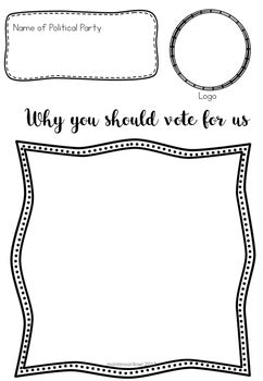Pretend Mock Class:Make a political party - montessorikiwi