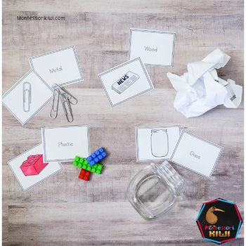 What is it made of: materials around us - montessorikiwi