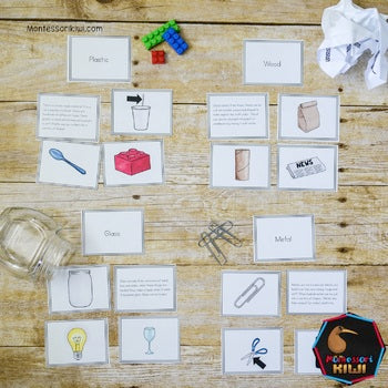 What is it made of: materials around us - montessorikiwi