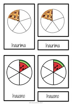 Te Reo māori introduction to fractions - montessorikiwi