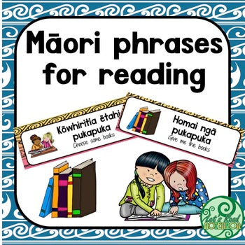 Maori Reading Phrases and statements - montessorikiwi